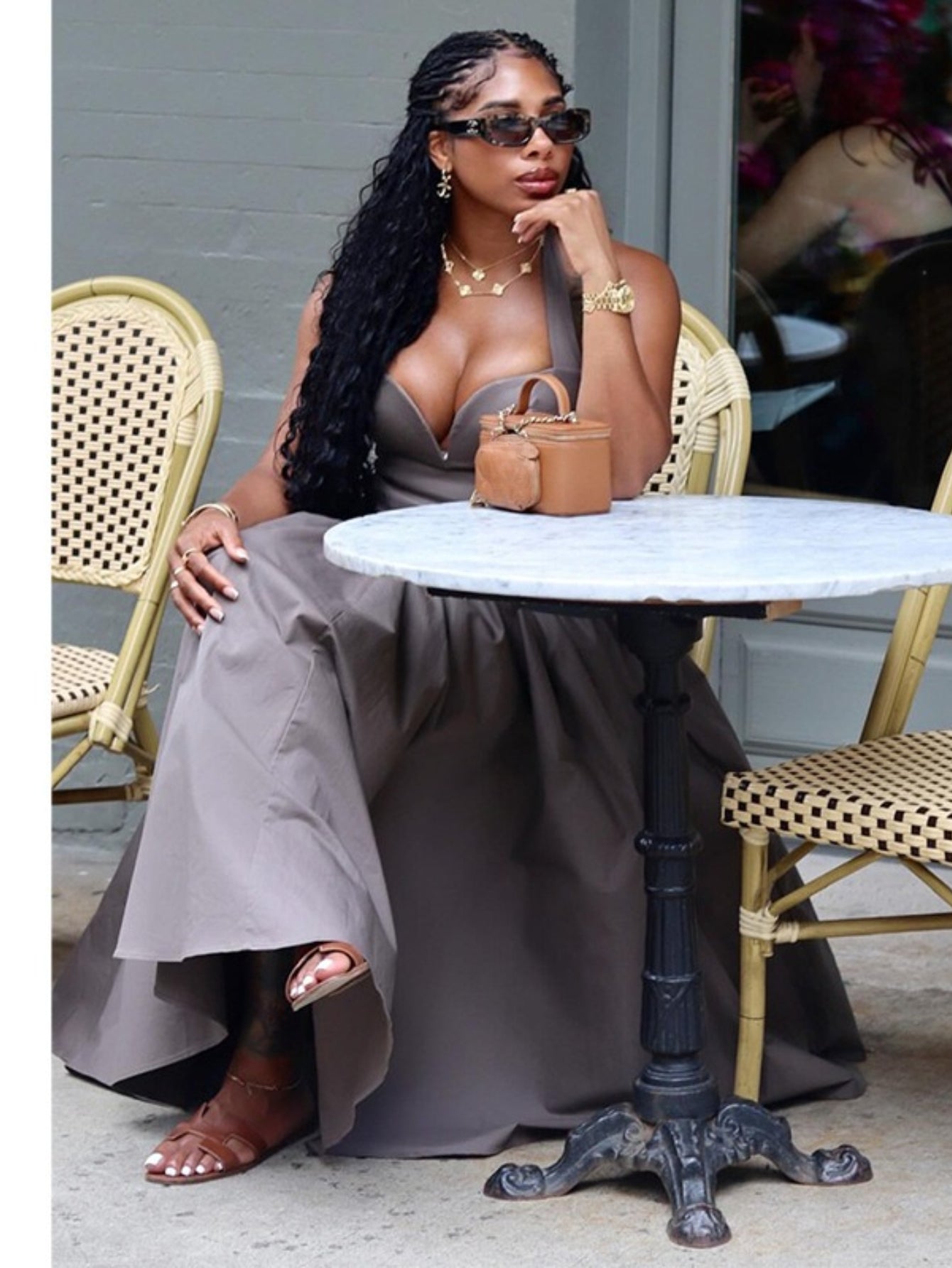 Sweet Long Summer , Bodycon Fit, Midi Length, Solid Color Dress – Cute & Classy Looks