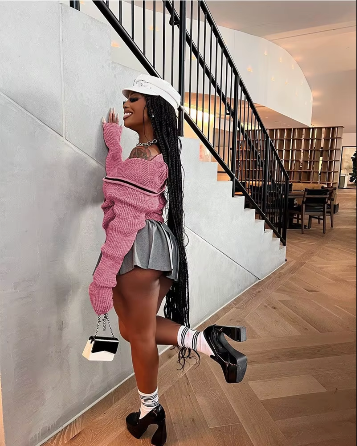 Hipster Hooded Short Cardigan